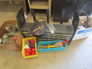 lot 131 image: Organizer, Some Hardware
