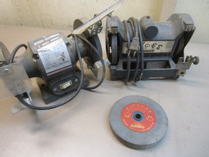 lot 136 image: Double Wheel Grinders
