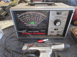 lot 148 image: Craftsman Engine Analyzer