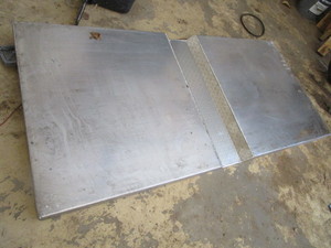 lot 151 image: Custom Aluminum Form