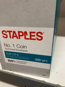 Small Coin Envelopes