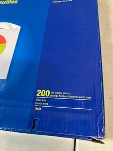 Sheet Protectors