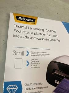 Thermal Laminating Pouches