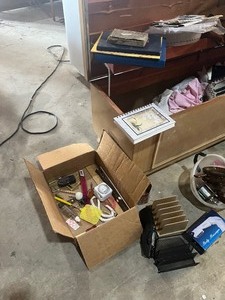 Cedar Chest packed with items