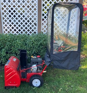 lot 1 image: Troy-Bilt 24 Storm 2410 Snowblower with Electric Start and Storm Shield