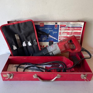 lot 110 image: Milwaukee Heavy Duty Sawzall with case