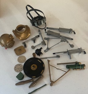 lot 193 image: GI Joe Hasbro Action Figure Accessories and Weapons Lot 1960s