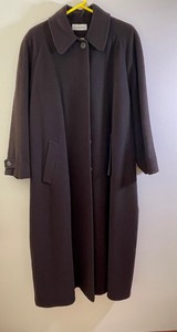 lot 176 image: Womens Calvin Klein Wool Coat Size 12