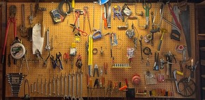 lot 88 image: Hand Tools Lot Bolt Cutter, Wrenches, Sockets and More