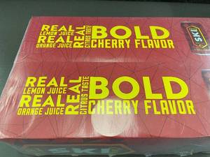 lot 6 image: SKI Cherry Lemon Orange Authentic Citrus Soda 24-Pack