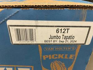 lot 16 image: FL  - Van Holtens Tapatio Pickle in a Pouch - Case of 12