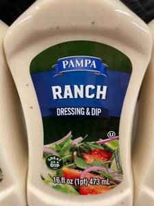 lot 45 image: Pampa Ranch Dressing & Dip - 4 Bottles, 16 fl oz Each