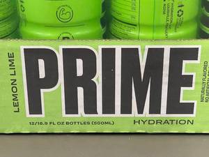 lot 51 image: ID 4 - Prime Hydration Drink - Lemon Lime (12 Pack, 16.9 FL OZ Bottles)