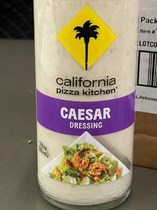 lot 137 image: 2 back 1.2 - California Pizza Kitchen Caesar Dressing 12 fl oz - 6 Pack