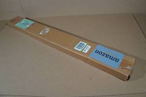 lot 9 image: Set of 2 Curtain Rods -Brass, 36-72