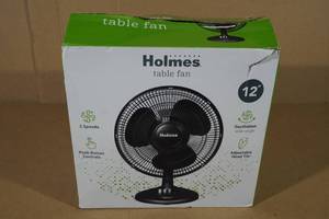 lot 60 image: Holmes 12 Table Fan