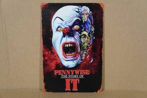 lot 73 image: Pennywise IT Metal Sign