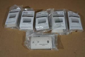 lot 78 image: 6 Kidde Carbon Monoxide Alarm