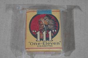 lot 112 image: Antique Cigarette Pack
