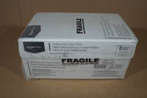 lot 123 image: 4,000 Sheets Multipurpose Copy Paper  8.5x11