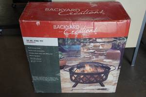 lot 139 image: Backyard Creations 30 Firepit