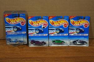 lot 161 image: 4 Hot Wheels Cars - 1995 First Editions
