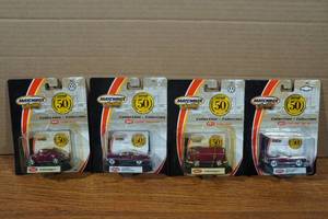 lot 162 image: 4 Matchbox Cars - 50th Anniversary Collection