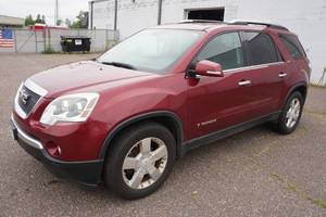lot 1 image: 2008 GMC Acadia SLT AWD SUV - 3.6L V6