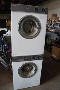 lot 199 image: Warwick Front Load Stackable Washer and Dryer