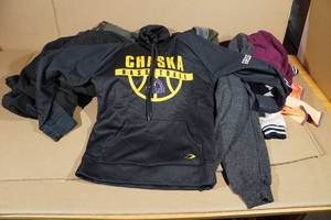 lot 207 image: Assorted Youth Clothing, Hats and Shoes