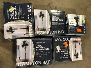 lot 4 image: Lot of Assorted Fans Various Models and Conditions Customer Returns See Pictures