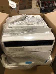lot 30 image: Toshiba 10,000 BTU 115-Volt Smart Wi-Fi Touch Control Window Air Conditioner with Remote in White     Customer Returns See Pictures