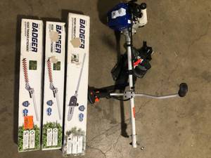 lot 15 image: Lot of Assorted Lawn Care Items Various Models and Conditions Customer Returns See Pictures