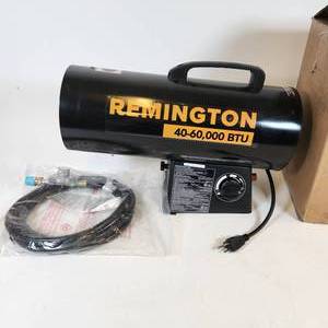 lot 24 image: Heat Hog Remington 60000 BTU Propane Forced Air Heater Display Model