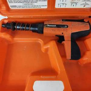lot 37 image: Lot Of Four Ramset Powder Fastening Systems With Hard Cases UNTESTED