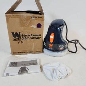 lot 50 image: WEN 6010 6-Inch WaxerPolisher 6 washer Tested Work