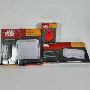 lot 58 image: Lot of 3 NEW Mac Magnetic Trays