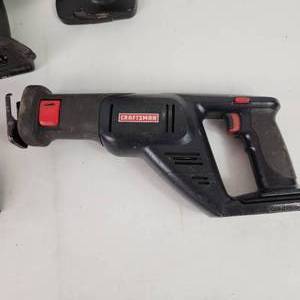 lot 78 image: Lot Of Five Sears Craftsman Tools And Cloth Bag TOOLS ONLY