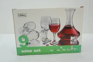 Libbey wine set