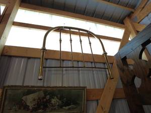 Vintage Brass Headboard
