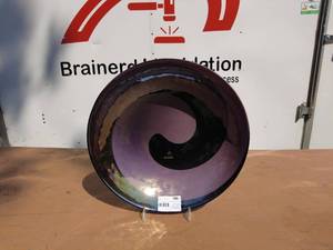 Yin-Yang Design Decorative Ceramic Plate