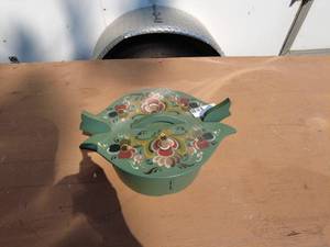 Hand-Painted Wooden Decorative Box