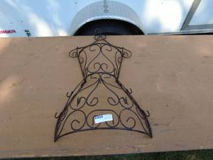 Vintage Style Wrought Iron Dress Form
