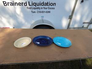 Lot of 3 Fiesta Ware Serving Platters