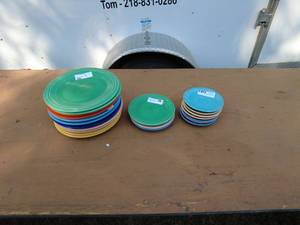 Lot of Genuine Fiesta Plates - Various Colors