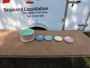 Set of Genuine Fiesta Dinner and Salad Plates