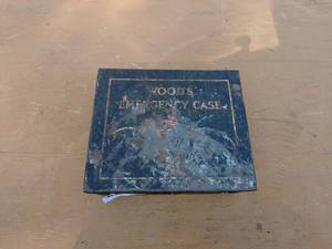 Woods Emergency Case - Vintage Metal Box