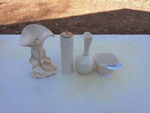 Assortment of Vintage Decorative Vases and Bottles - Onsite Auction