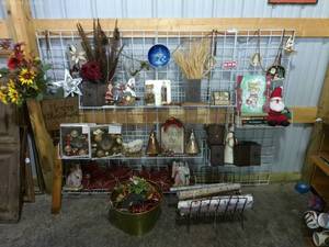 Assortment of Holiday and Seasonal Decor - On Site Auction
