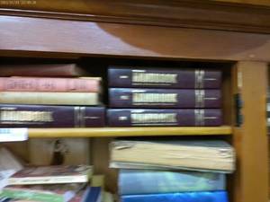 Assortment of Vintage Books and Glassware - On Site Auction